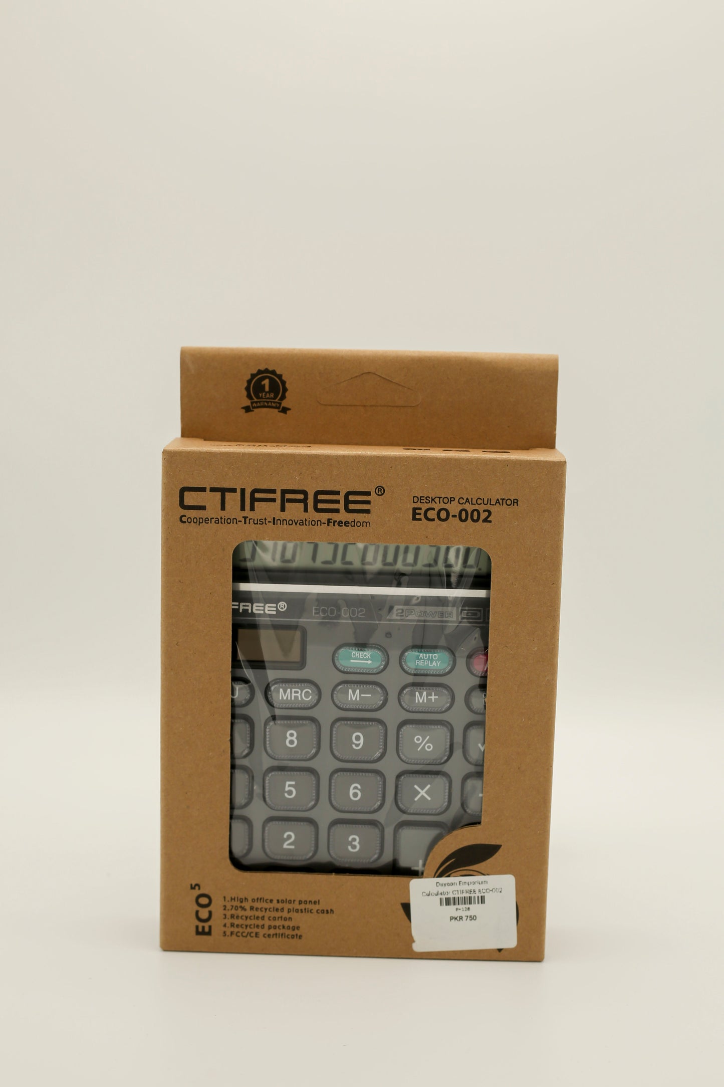 Calculator Ctifree ECO-002