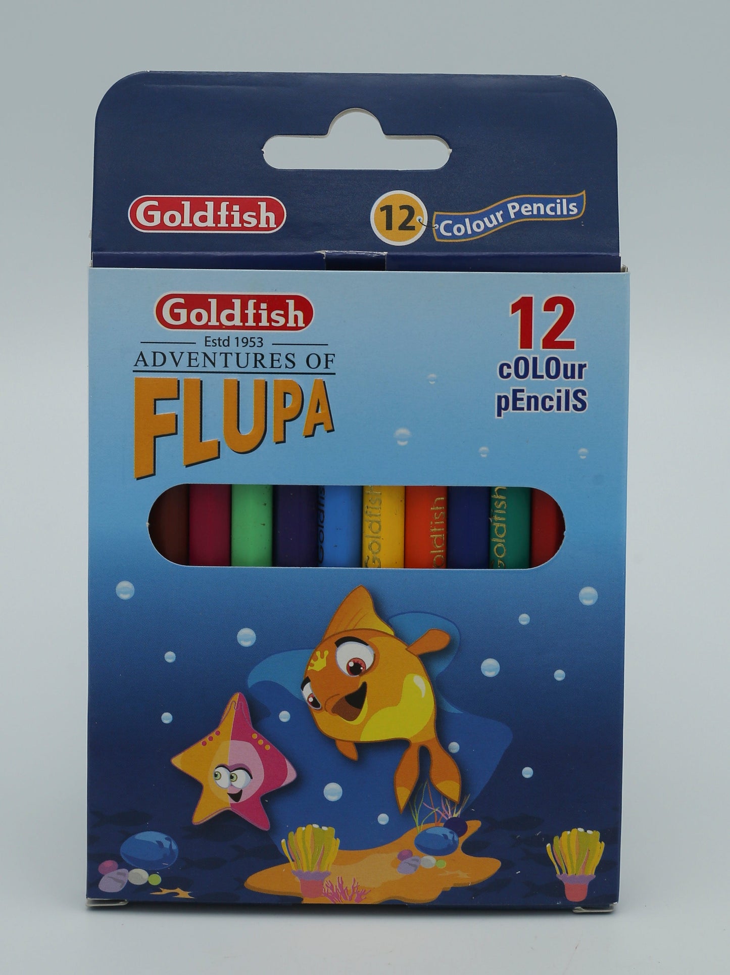 Colour Pencil Flupa Gold Fish 12 H