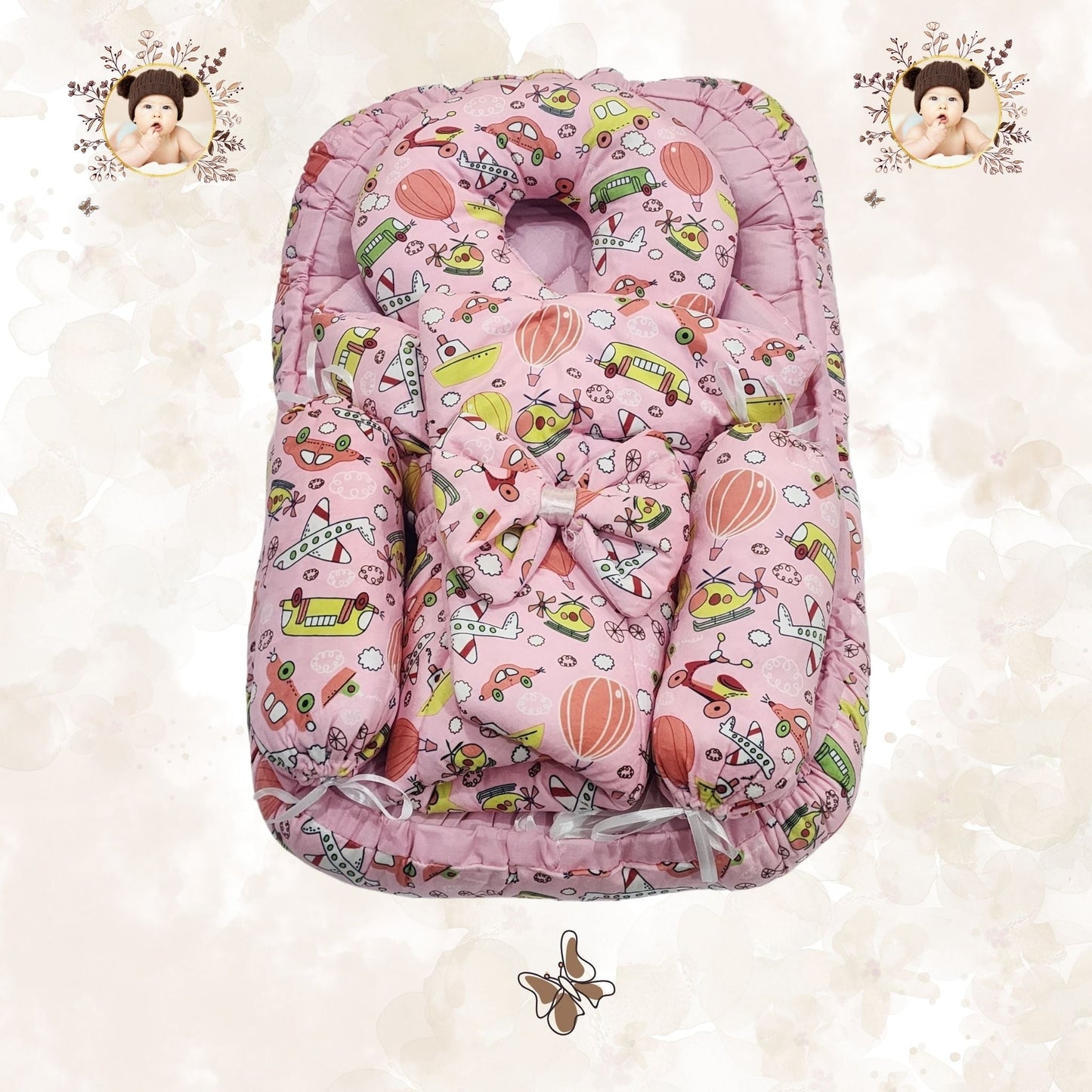 Baby Sleeping Bag Bed Set With Pillow SB-2