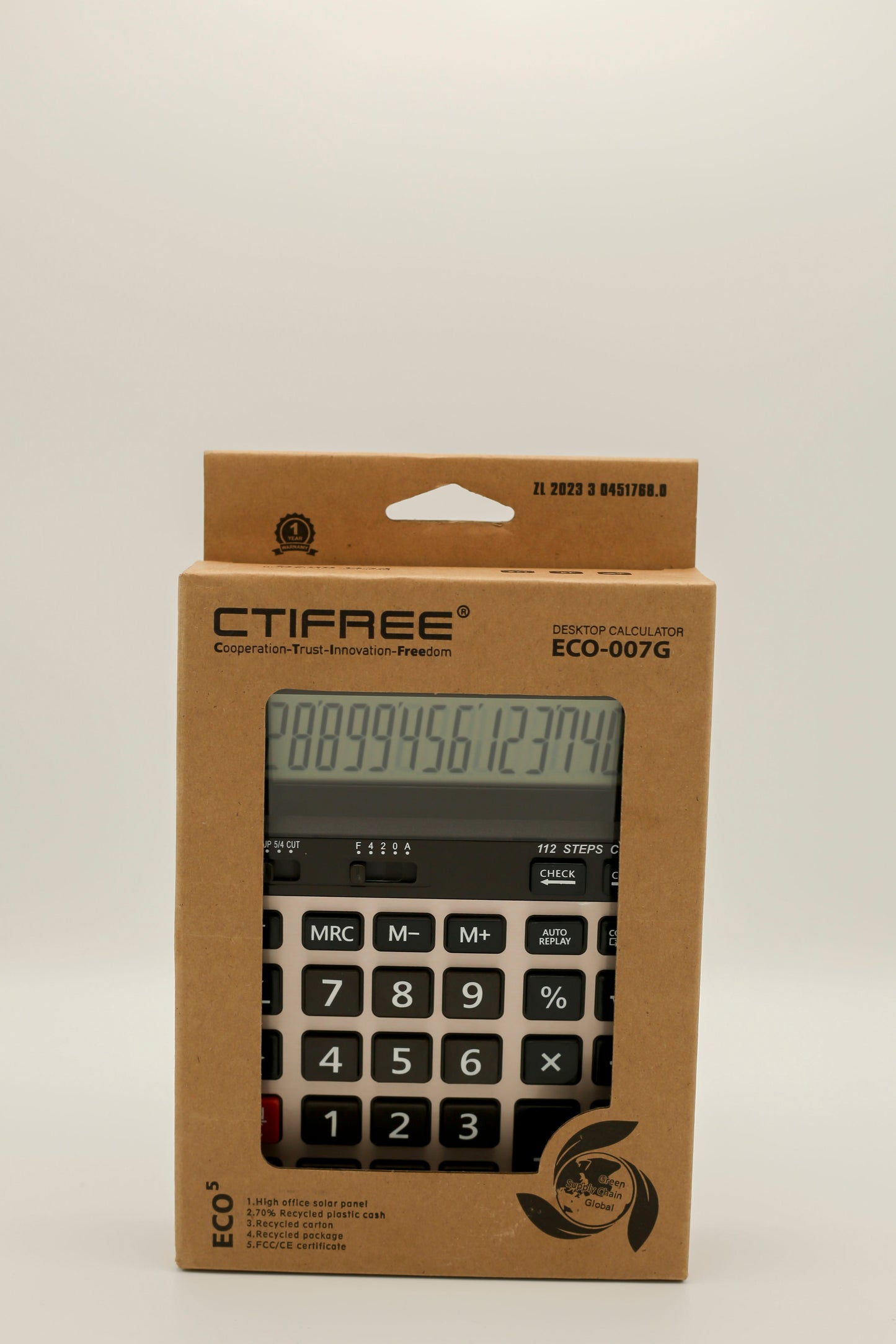 Calculator Ctifree ECO-007G